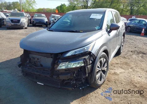 2023 Nissan Rogue Sv Intelligent Awd из США, поврежденный, VIN 5N1BT3BB8PC930474